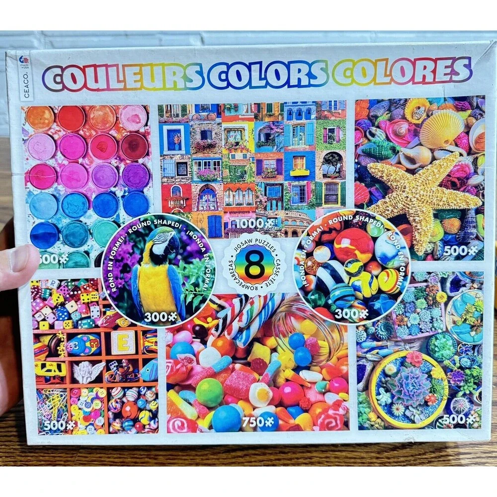 Lot of 2!‎ Magic Rocks By Do & Discover; Box Of 6 Colorful Puzzles